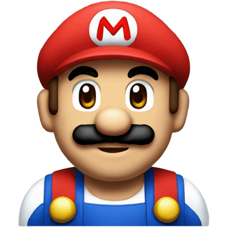 Pixel Mario emoji