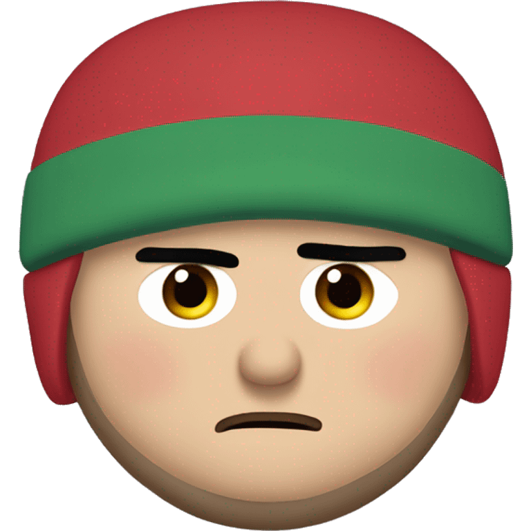 cartman from south park snowboarding emoji