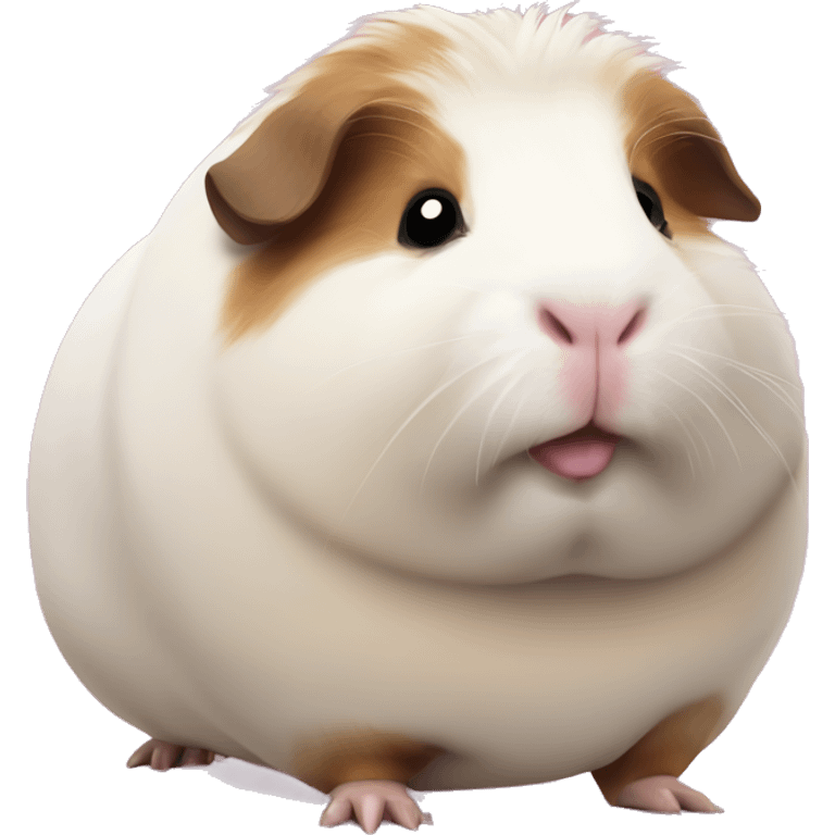 VERY VERY VERY FAT Guinea pig emoji