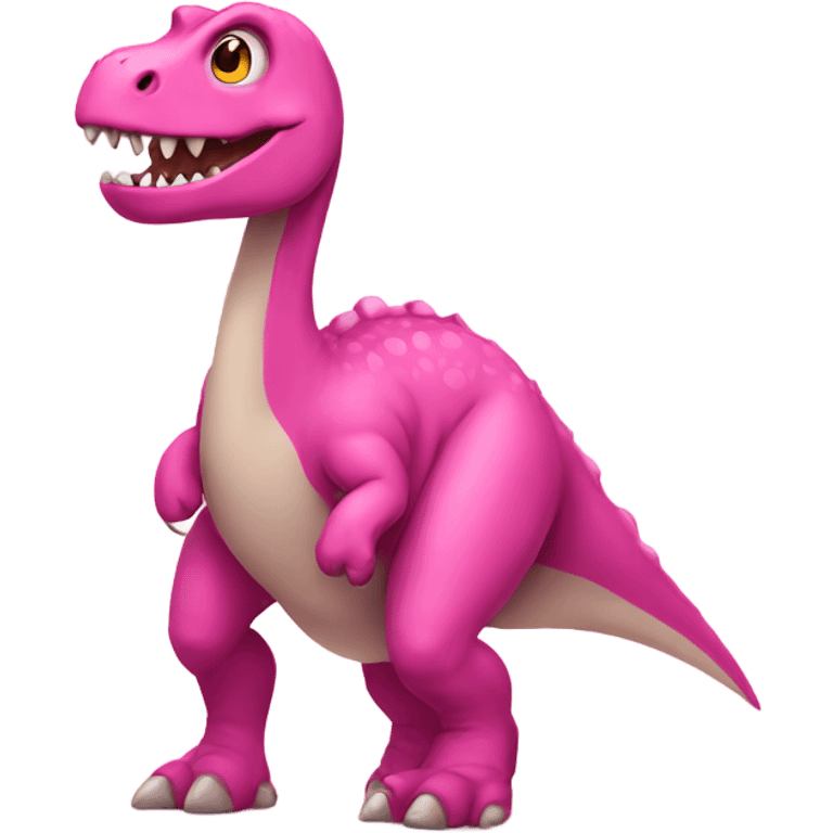 pink dinosaur emoji