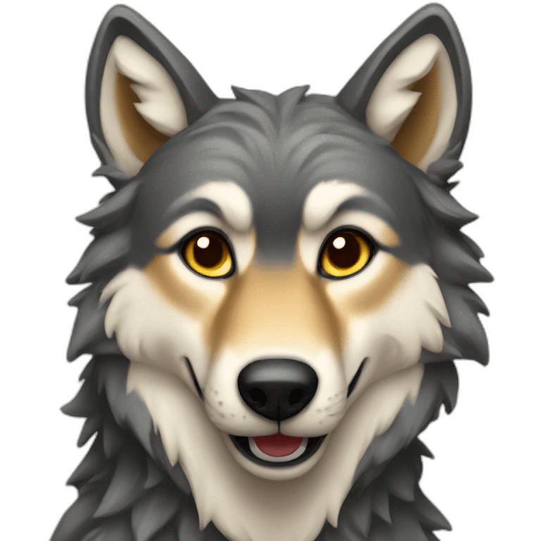 Waffle Wolf emoji