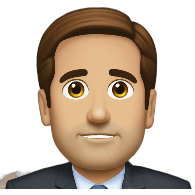 michael scott office mega desk emoji