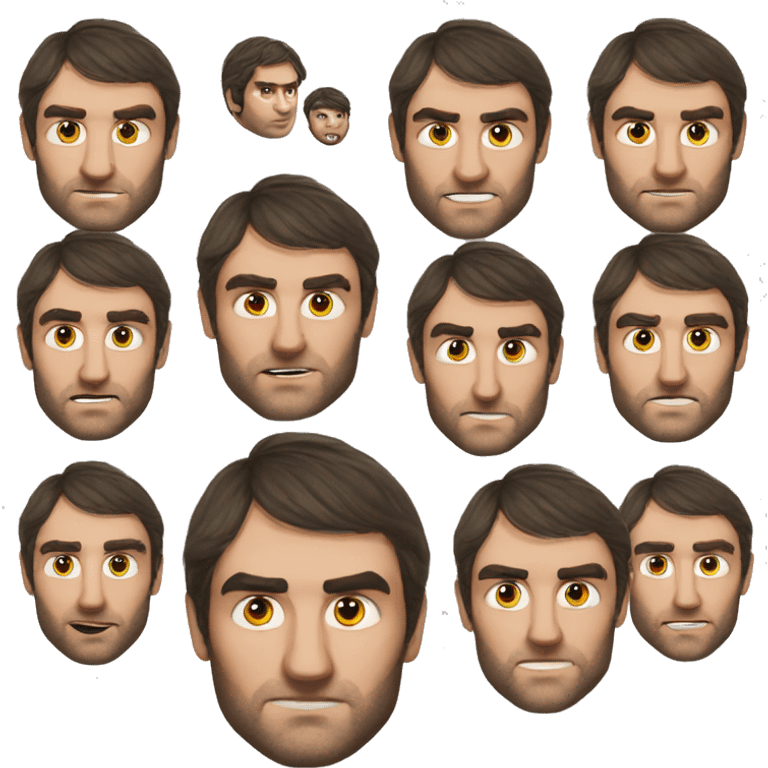 Alexander Ovechkin Realistic seriously face emoji