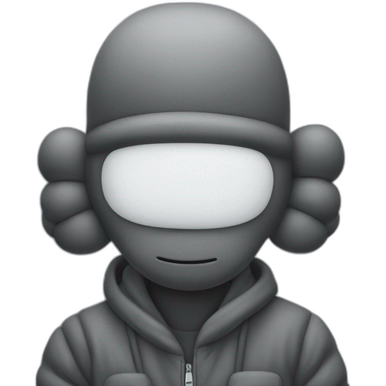 Kaws emoji