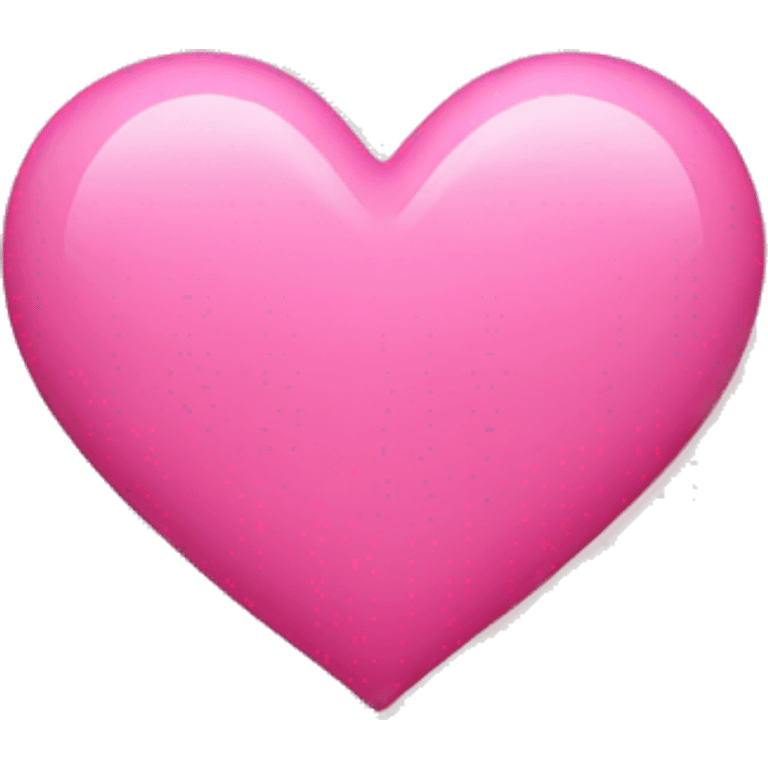 Pink heart emoji