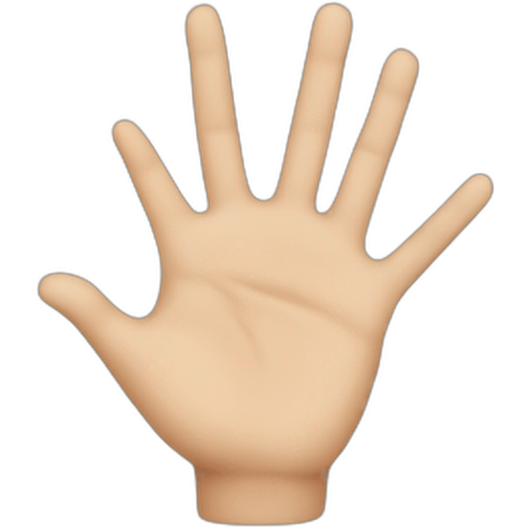 Hand emoji