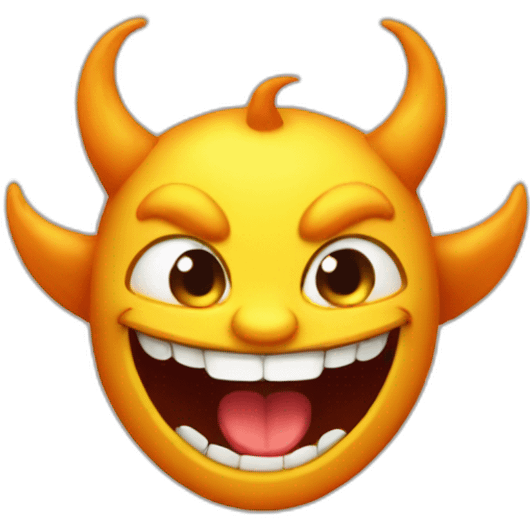 Diablito sonriendo emoji