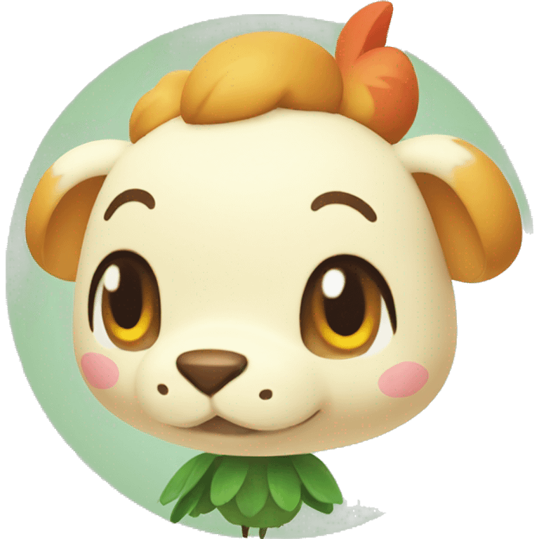 animal crossing new horizons logo emoji