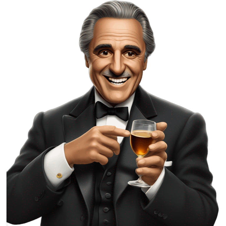 The godfather  says happy birthday Uncle Brucie emoji