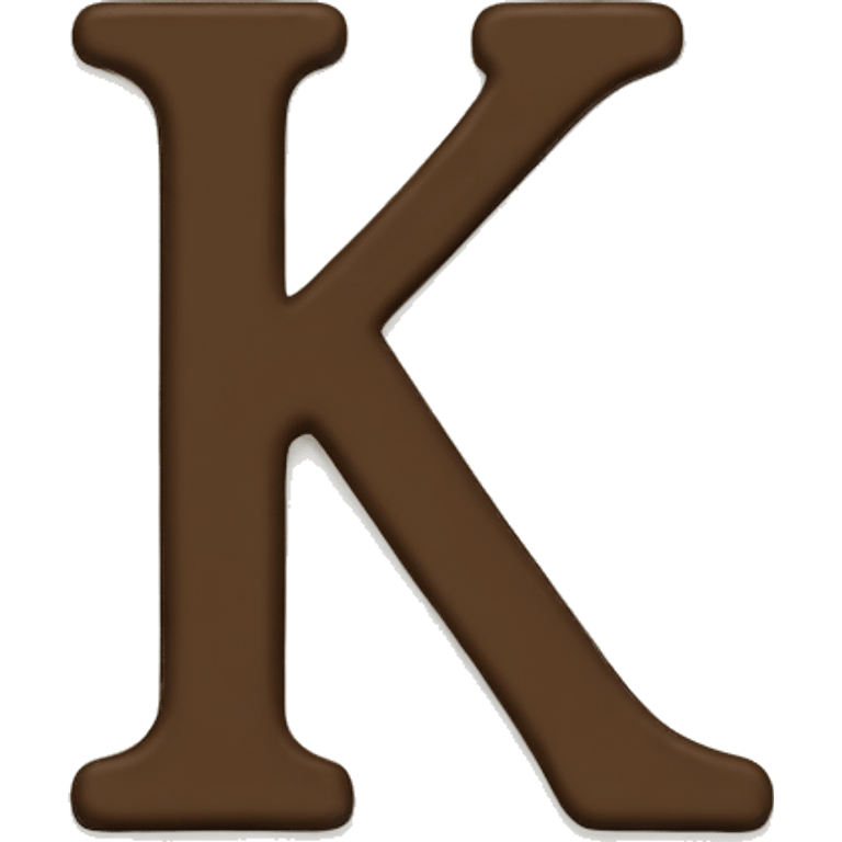 Letter K emoji