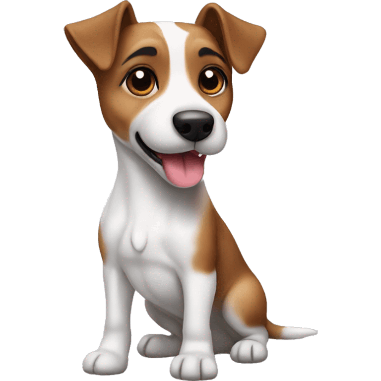 dog jack russel terrier emoji