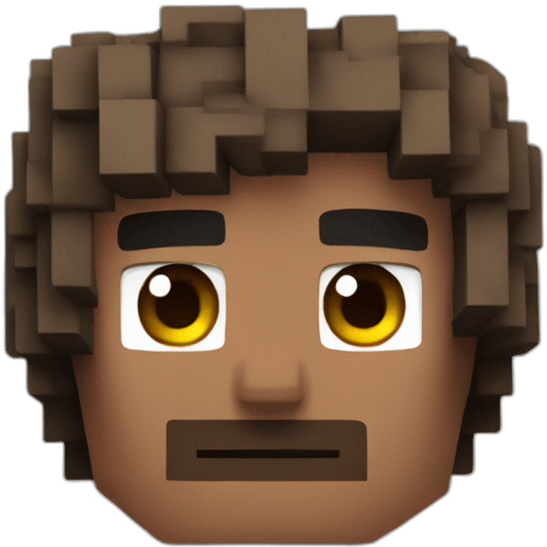 Steve minecraft emoji