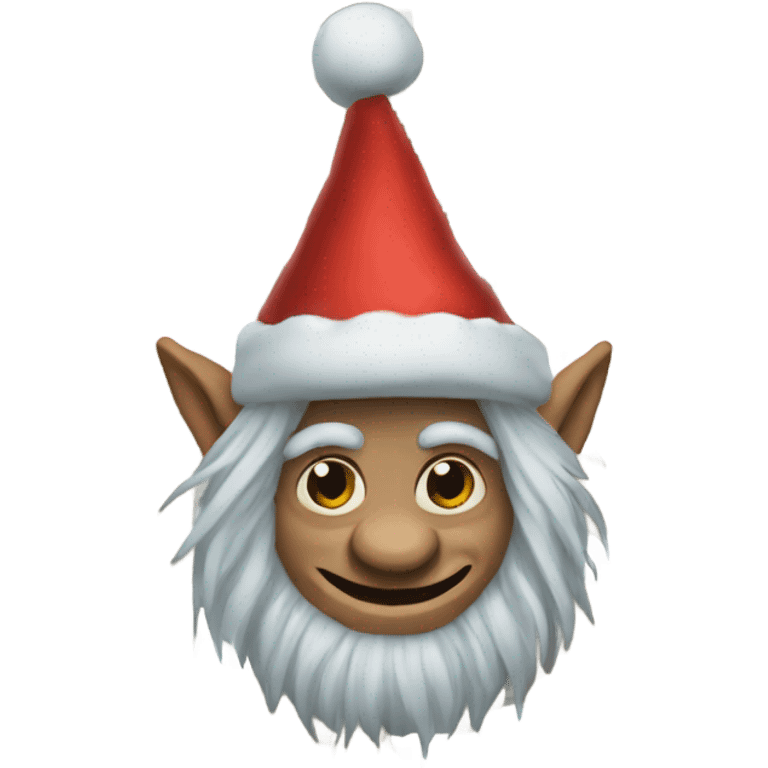 christmas troll emoji