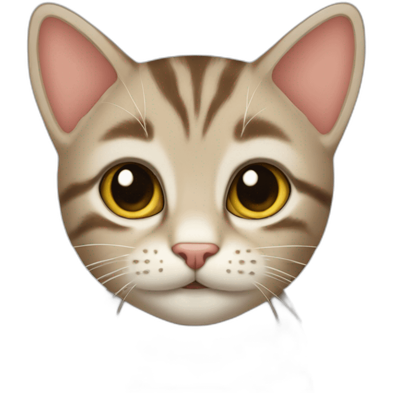 cute tabby cat kitten emoji