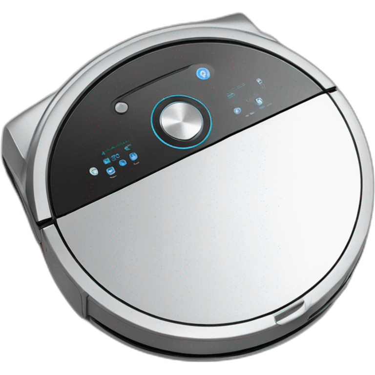 robot vacuum cleaner emoji