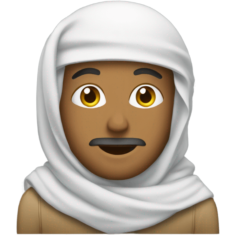 arab in a plane emoji