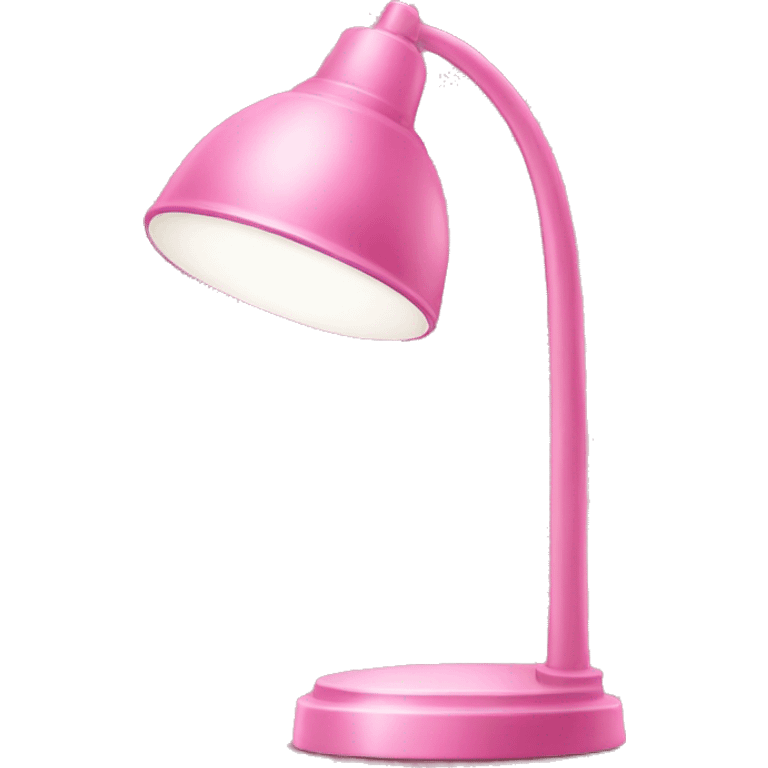 Pink lamp emoji