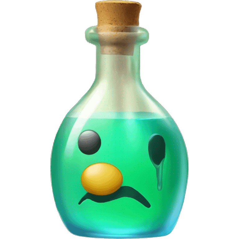 potion with drink me tag emoji