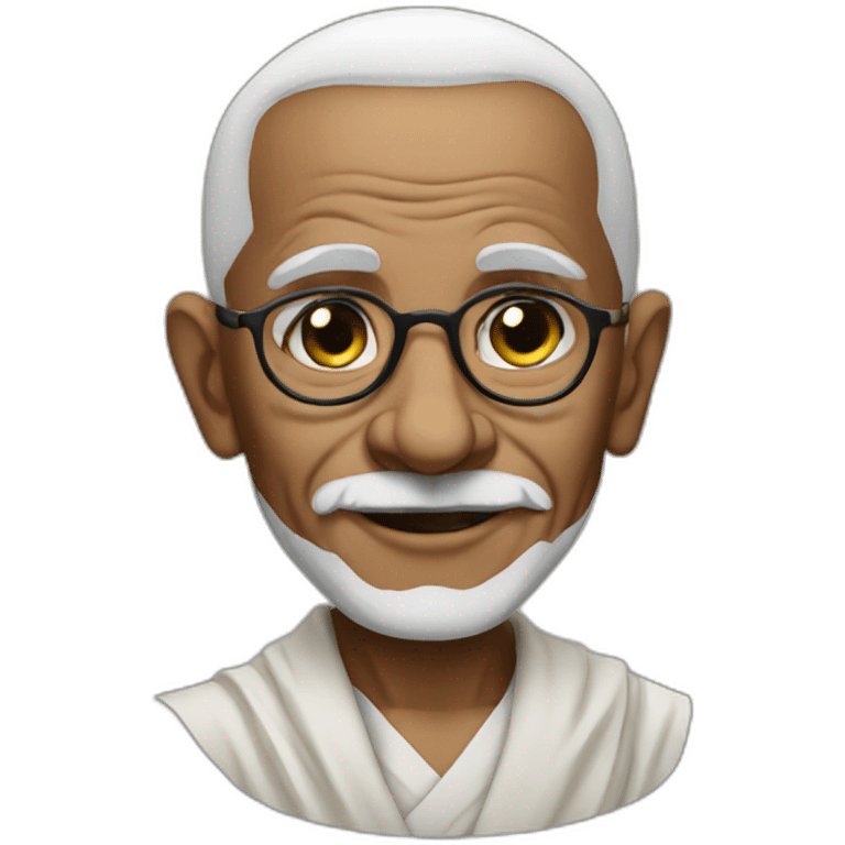 Ghandi emoji