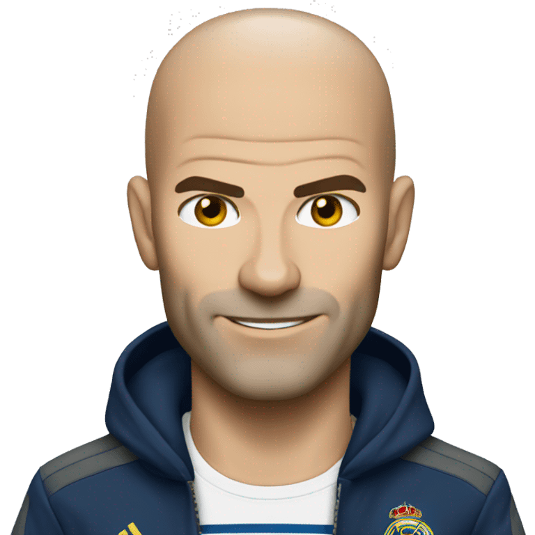 Emoji of Zidane emoji