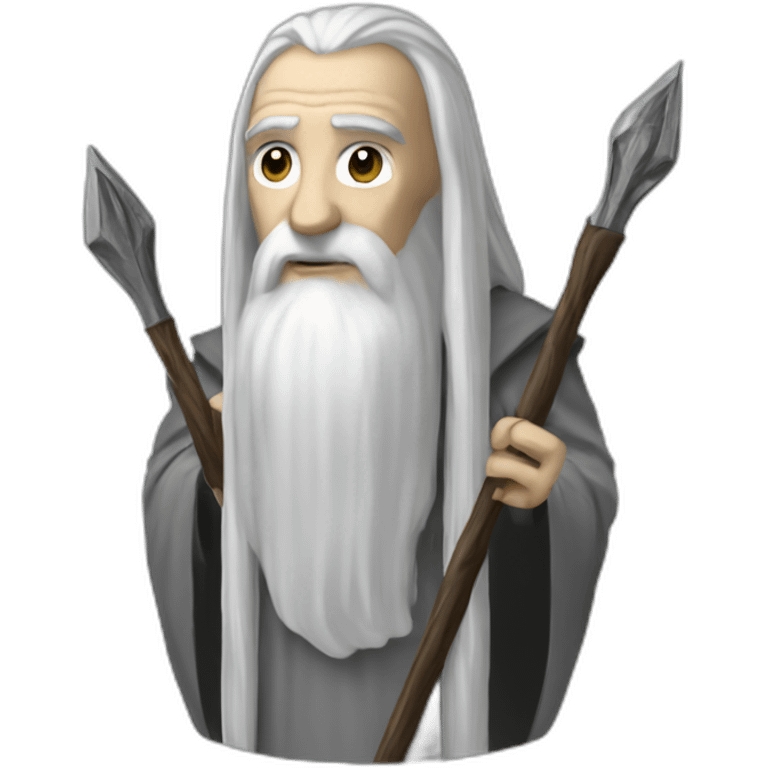 Saruman staff emoji