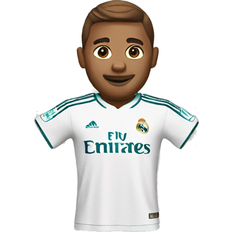 Memoji Real Madrid shirt emoji