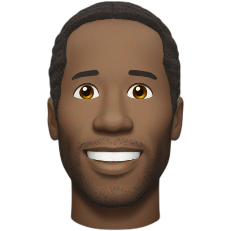 Didier drogba head emoji