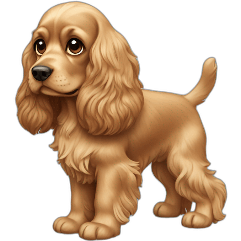 Cocker spaniel emoji