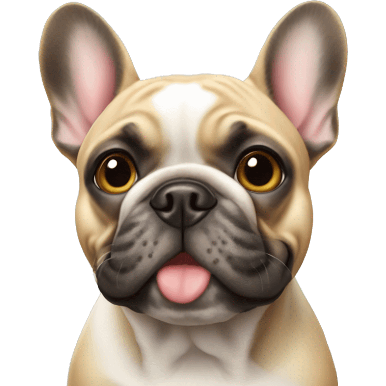 French bulldog emoji