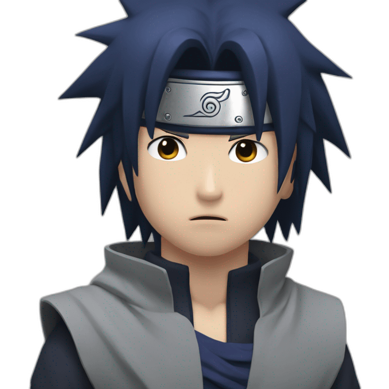 Sasuke qui pleure emoji