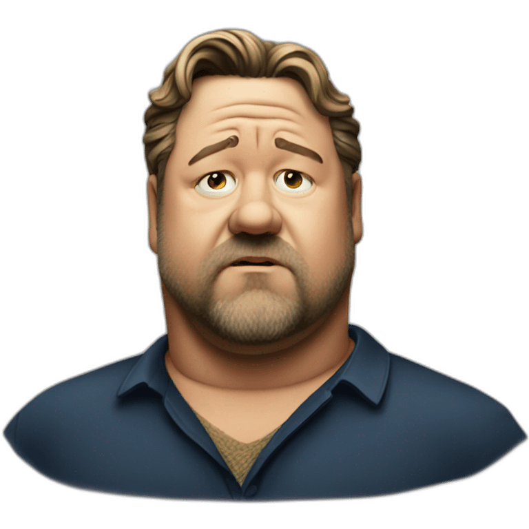 fat Russell Crowe emoji