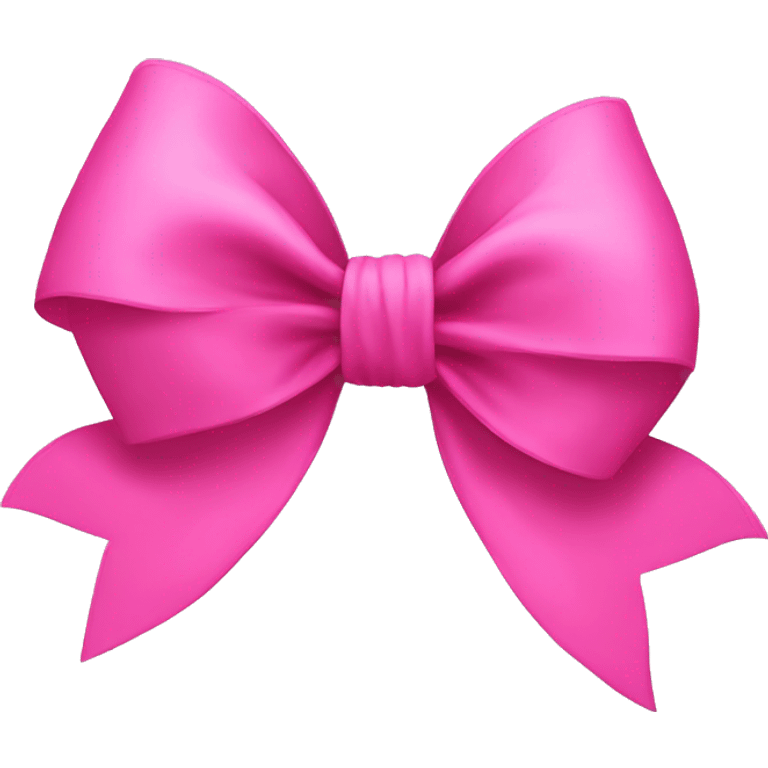 A big pink bow emoji