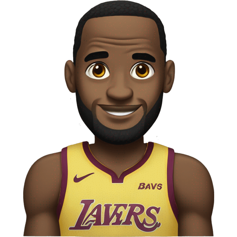 lebron james hairline emoji