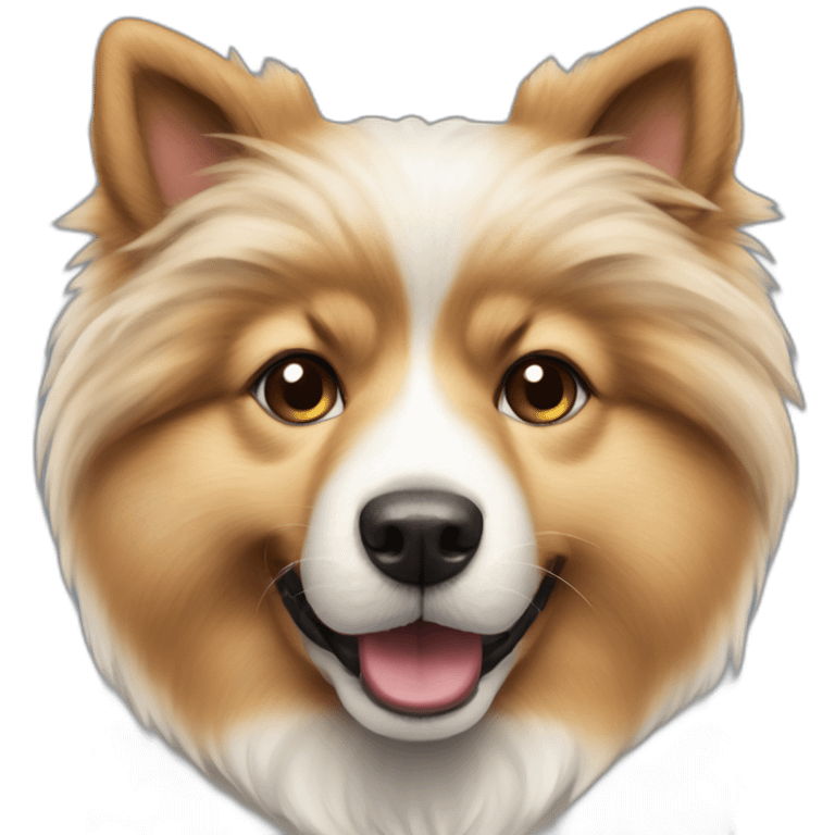 Iceland Sheepdog spitz emoji