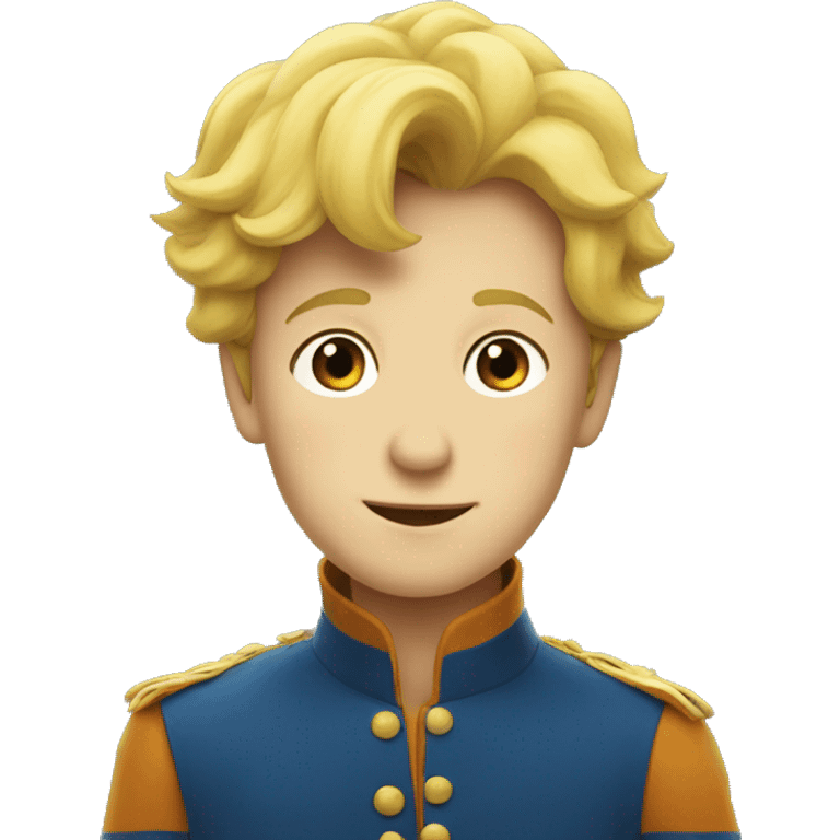 The little prince  emoji