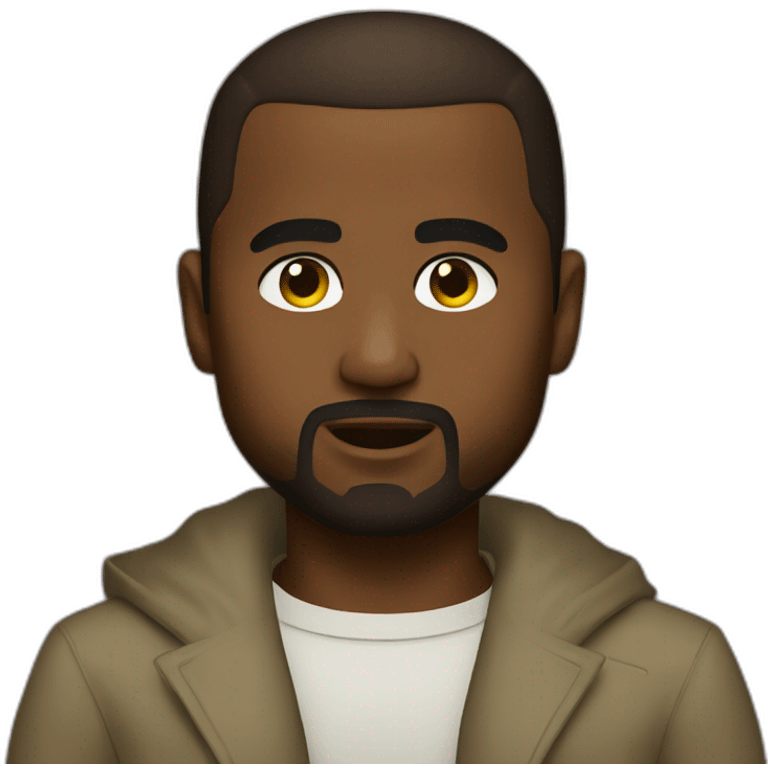 Kayne west emoji