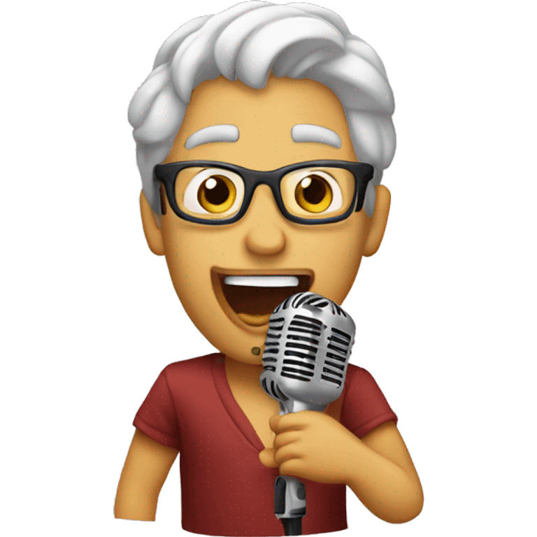 Karaoke emoji