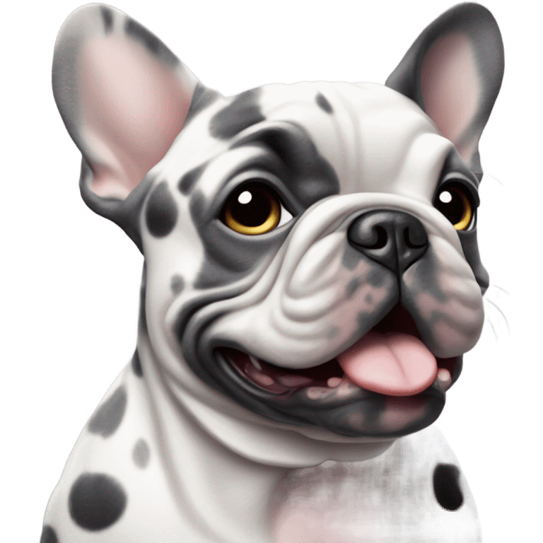 Merle French Bulldog emoji