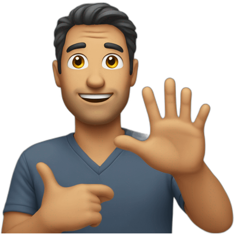 man gesture ok emoji