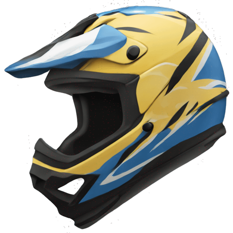 motocross helmet cycle emoji