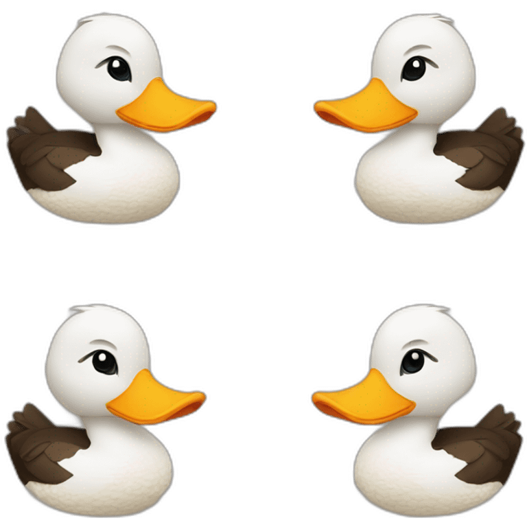 Un canard en croché  emoji