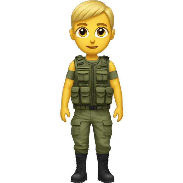 Commando frock emoji