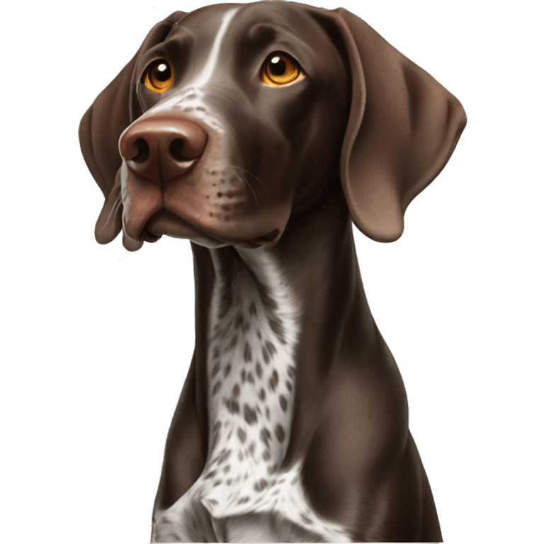 German shorthaired pointer emoji