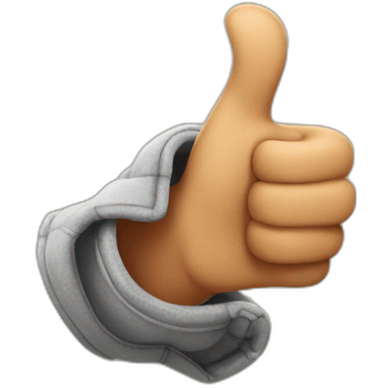 disney glove thumb up emoji