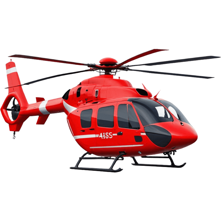 Rescue Helicopter - Airbus H145 (Model Year: 2021) (Iconic colour: Red with white) emoji