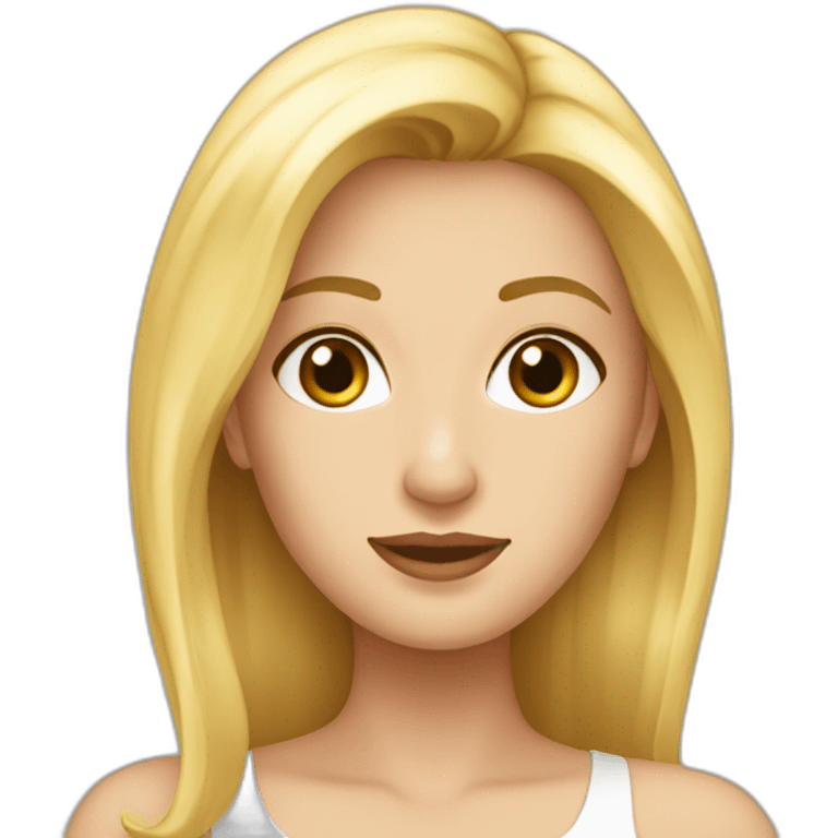 Une jolie blonde qui pète emoji