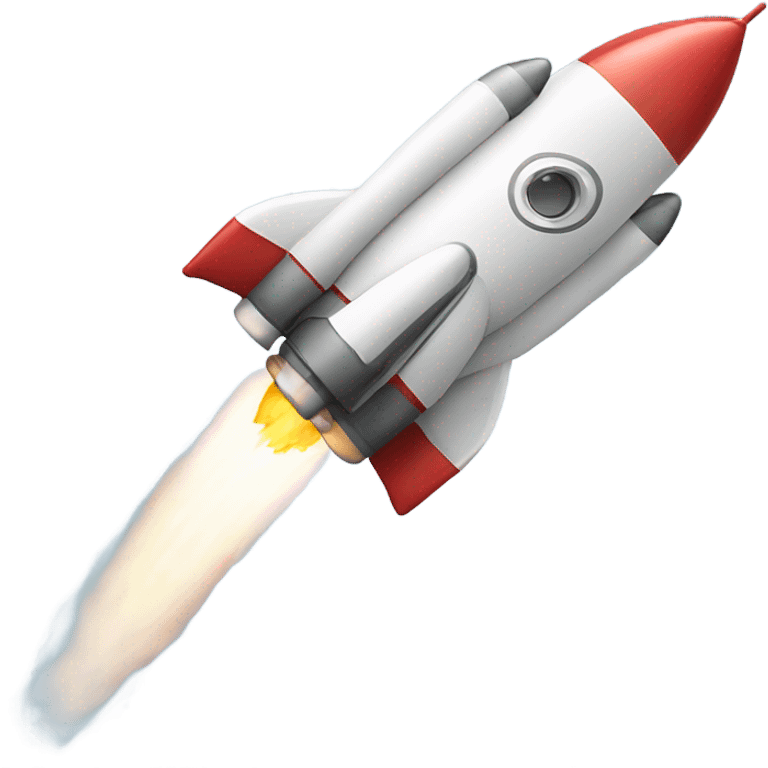 A rocket taking off  emoji