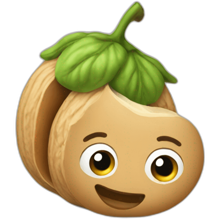 Peanut at work emoji