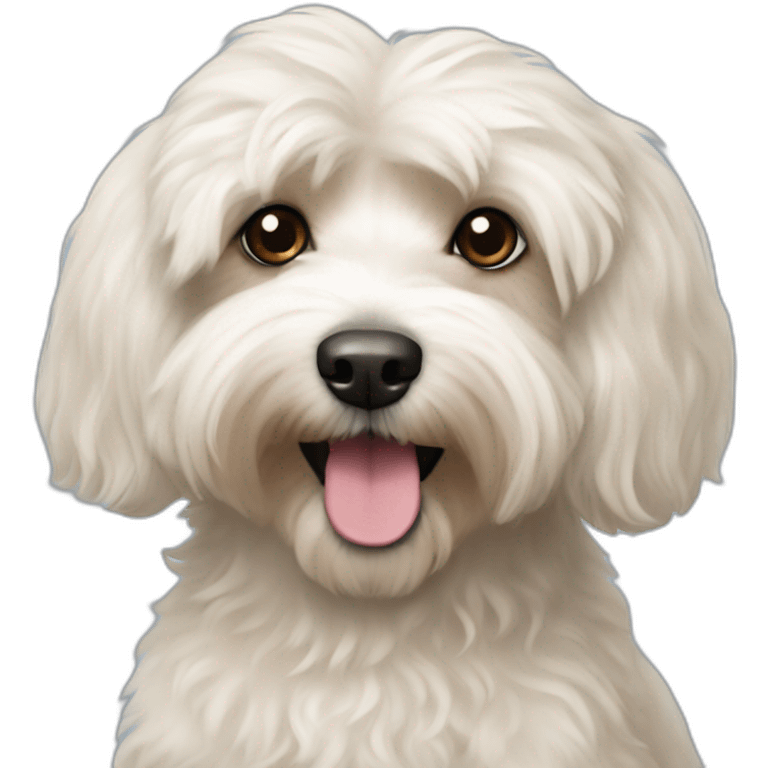 havanese poodle mix emoji