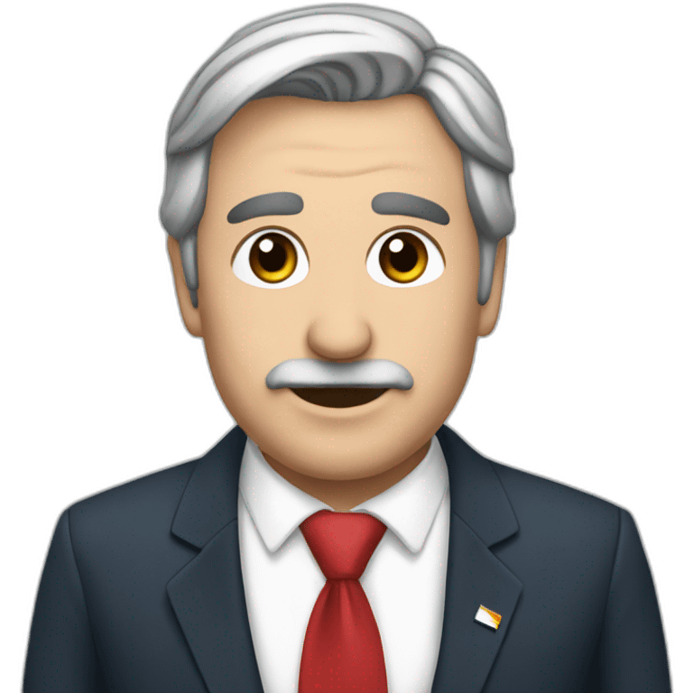 Político argentino en campaña emoji